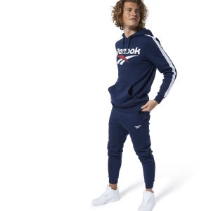 Reebok Classic Vector Kapuzenpullover Herren - Navy - DE 160-NOG